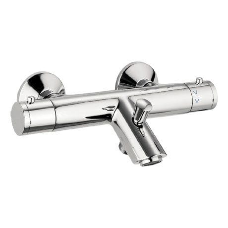 Crosswater Bath Shower Mixer Crosswater Kai Exposed Kai Thermostatic Bath Shower Mixer in Chrome