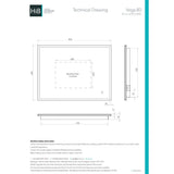 hib. Illuminated Mirror hib. Vega LED Illuminated Mirror