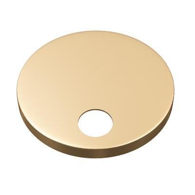 Eastbrook Brushed Brass Eastbrook Toilet Seat Hinge Cover Caps and Fittings 60mm