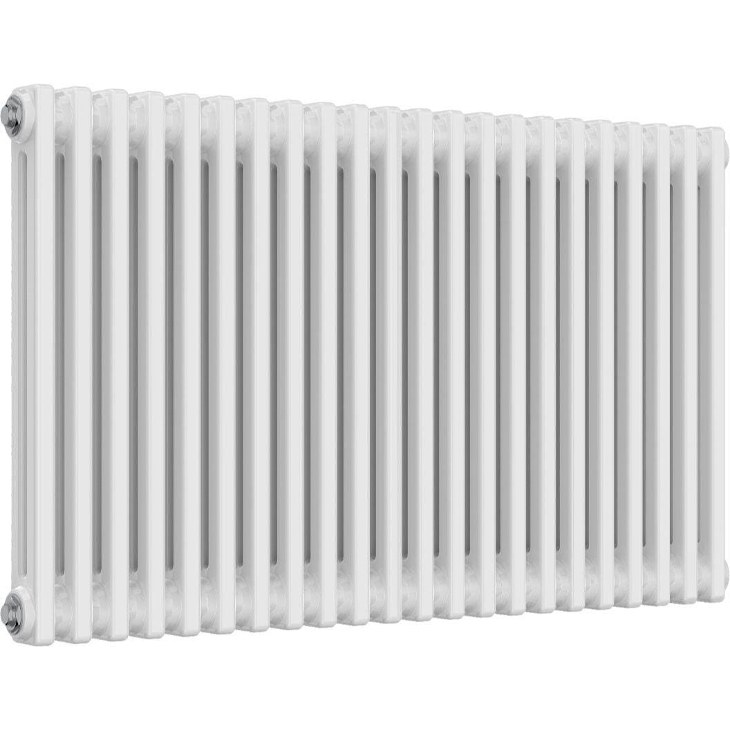 Aquarius Bathrooms Column Radiator 600mm x 965mm Aquarius Foundry Horizontal 2 Column Radiator in White