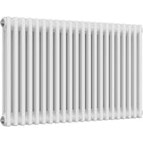 Aquarius Bathrooms Column Radiator 600mm x 965mm Aquarius Foundry Horizontal 2 Column Radiator in White