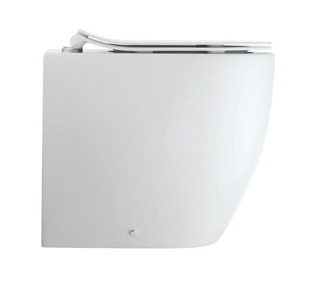 Crosswater Back To Wall Toilet Crosswater Glide II Back to Wall Rimless Toilet with Quick Release Soft Close Seat