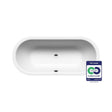 Kaldewei Double Ended Bath Kaldewei Classic Duo Oval 1700 x 750mm Inset Steel Bath with Leg Set