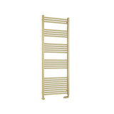 Eastbrook Ladder Rail Eastbrook Wendover Straight Heated Towel Rail in Brushed Brass
