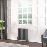 Eastbrook Rivassa Traditional 3 Column Radiator in Matt Anthracite
