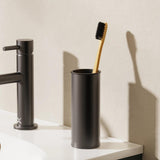 Crosswater Toothbrush Holder Matt Black Crosswater MPRO Freestanding Tumbler