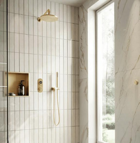 TED Concealed Shower Valve TED Togo 2/3 Outlet Concealed Digital Shower Valve with Oval Plate