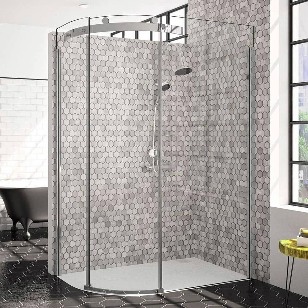 Merlyn Quadrant Shower Enclosure 1200 x 900mm / Left Hand Merlyn Series 10 1 Door Offset Quadrant Shower Enclosure