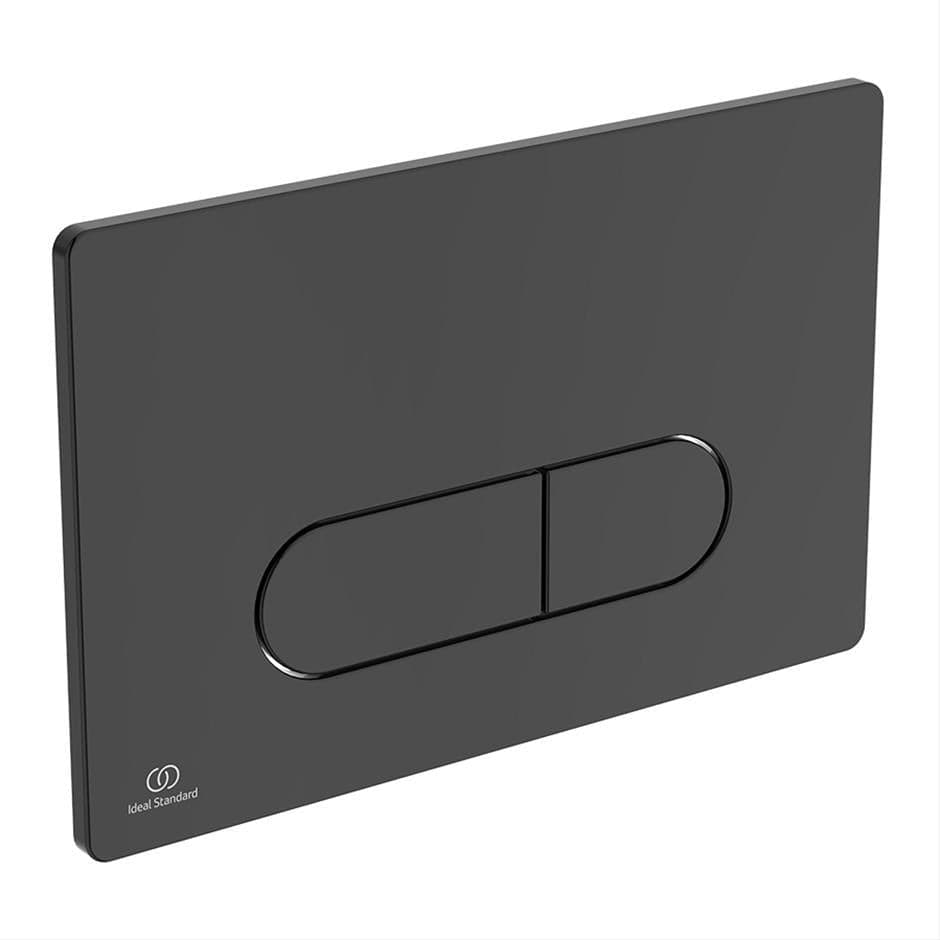 Ideal Standard Flush Plate Black Ideal Standard Oleas M2 Mechanical Dual Flush Plate