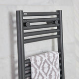 Tissino Ladder Rails Tissino Hugo2 Designer Towel Radiator in Anthracite