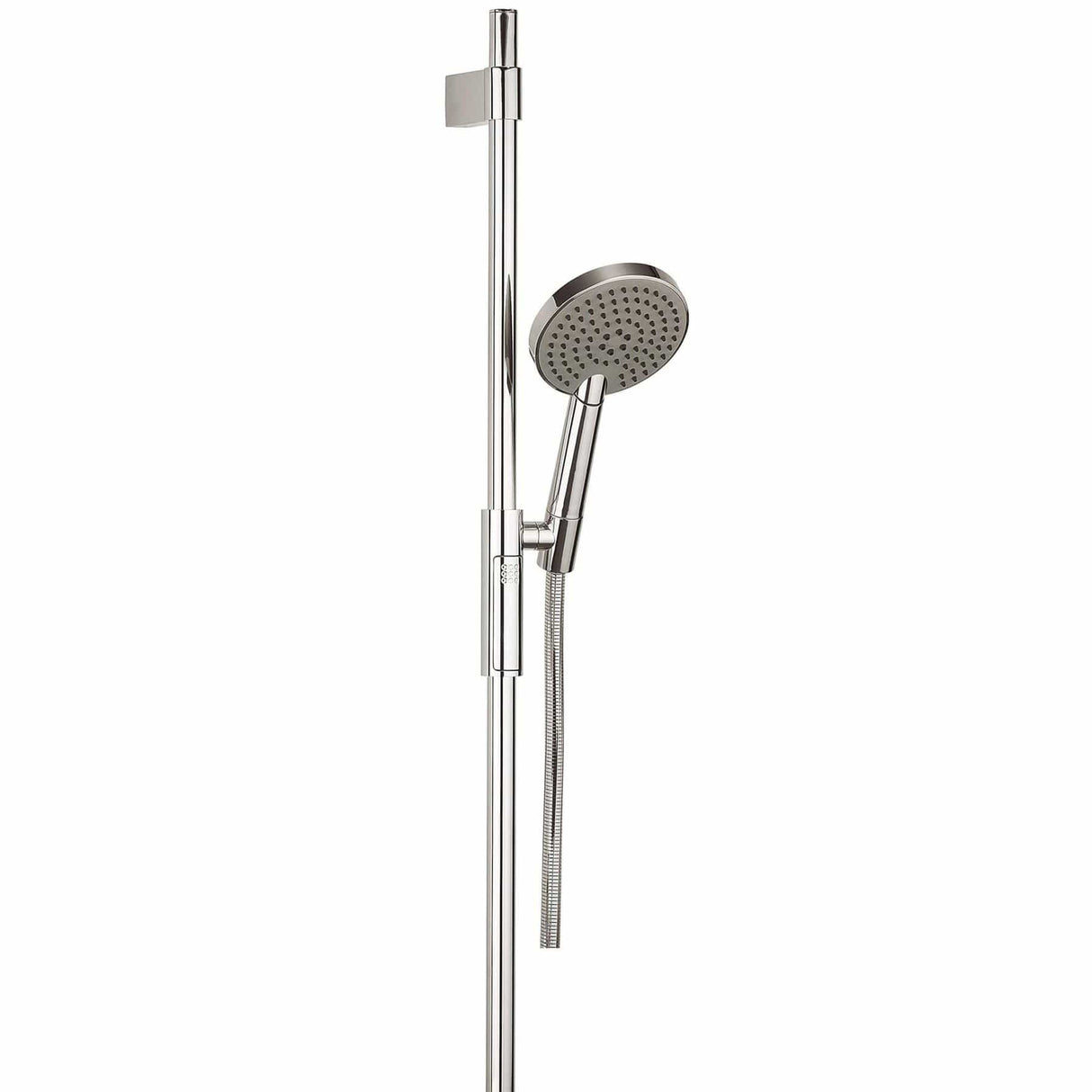Crosswater Shower Riser Rail Crosswater Ethos Premium Shower Riser Rail Kit with Handset in Chrome
