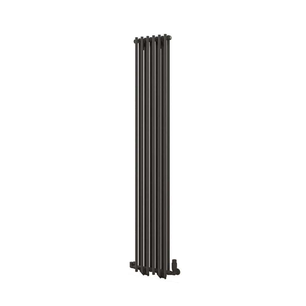 Eastbrook Column Radiator Eastbrook Murano Vertical Designer Radiator in Matt Anthracite