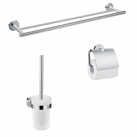 Hansgrohe Accessory Set Hansgrohe Logis Universal 3 in 1 Bath Accessory Pack