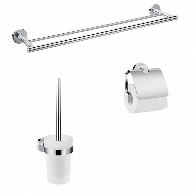 Hansgrohe Accessory Set Hansgrohe Logis Universal 3 in 1 Bath Accessory Pack
