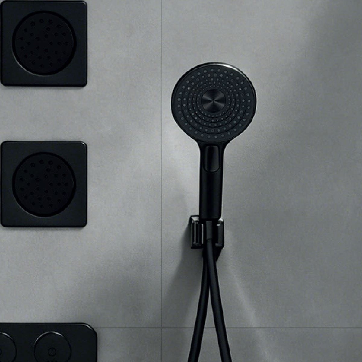TED Shower Handset TED Venn 3 Function Shower Handset with Outlet, Bracket and Hose