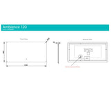 hib. Illuminated Mirror hib. Ambience LED Illuminated Mirror