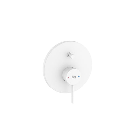 Roca Concealed Shower Valve Matt White Roca Ona 2 Outlet Concealed Single Lever Bath and Shower Mixer