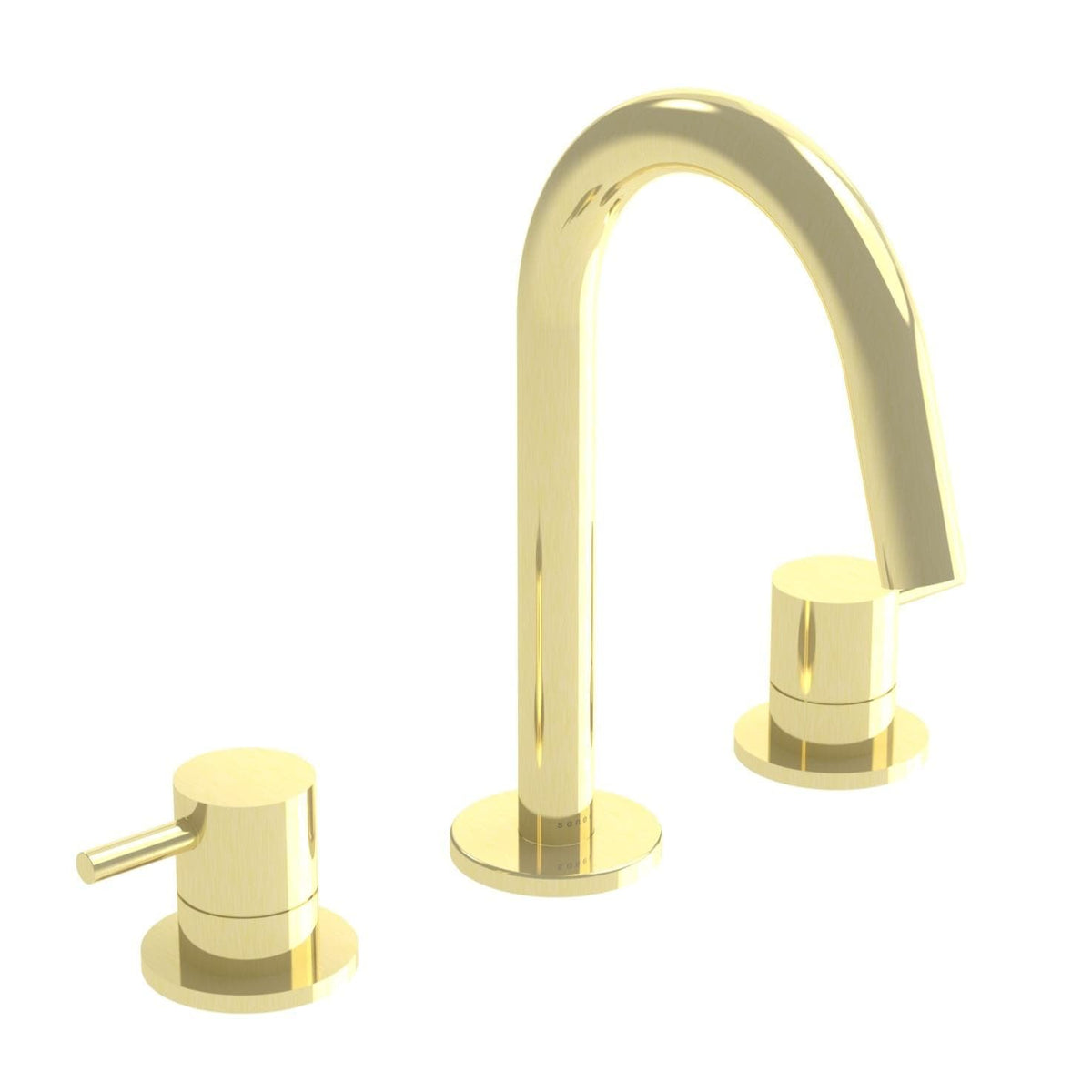 Saneux Cos 3 Hole Deck Mounted Basin Mixer Tap