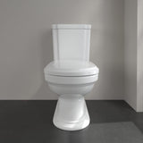 Villeroy & Boch Close Coupled Toilet Villeroy & Boch Hommage Traditional Close Coupled Toilet with Seat