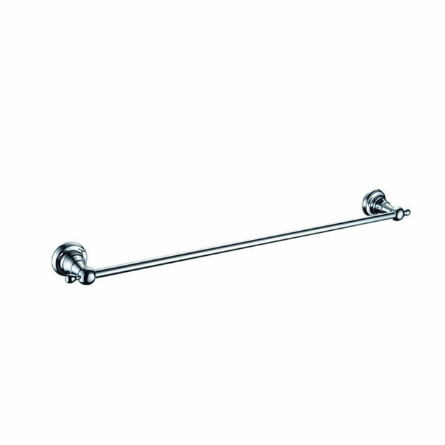 Heritage Towel Rails and Rings Chrome Heritage Holborn Single Towel Rail