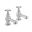 Vado Pillar Bath Tap Chrome Booth & Co. Axbridge Bath Pillar Taps (Pair)