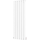 Aquarius Bathrooms Column Radiator 1800 x565mm / White Aquarius Wave Verical Panel Radiator