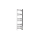 Eastbrook Wendover Curved Vertical Heated Towel Rail in Chrome