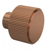 Aquarius Bathrooms Furniture Handle Brushed Bronze / Fluted Round Knob Aquarius Leighton Furniture Handle