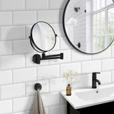 Smedbo Outline Round Extendable Magnified Mirror