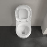 Villeroy & Boch Back to Wall Toilet Villeroy & Boch Subway 2.0 Rimless Back to Wall Toilet with Soft Close Seat