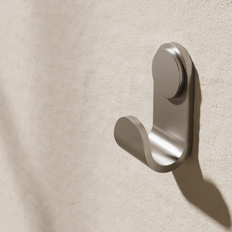 Crosswater Robe Hook Brushed Nickel Crosswater Velo Robe Hook