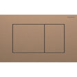 Geberit Flush Plate Brushed Red Gold Geberit Sigma Square Stainless Steel Flush Plate