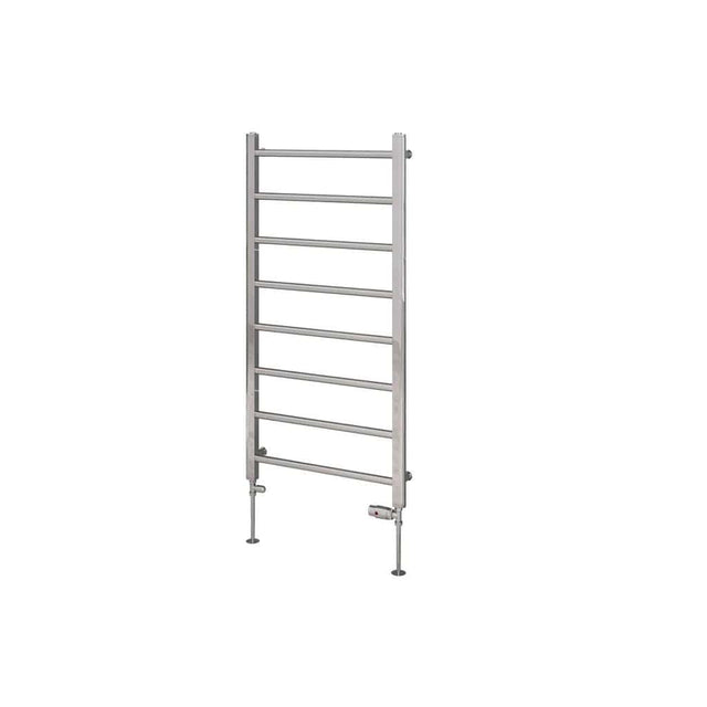Eastbrook Ladder Rail 1200 x 600 / Electric Only Eastbrook Tuscan Round Heated Towel Rail in Chrome