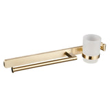 Aquarius Accessory Set Aquarius Auro Towel Ring, Hook and Tumbler Holder in Brushed Brass