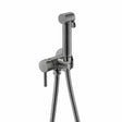 JTP Douches Brushed Black JTP VOS Douche Set with Handset and Holder