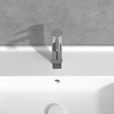 Villeroy & Boch Mono Basin Tap Villeroy & Boch Dawn Single Lever Basin Mixer Tap with Curved Spout