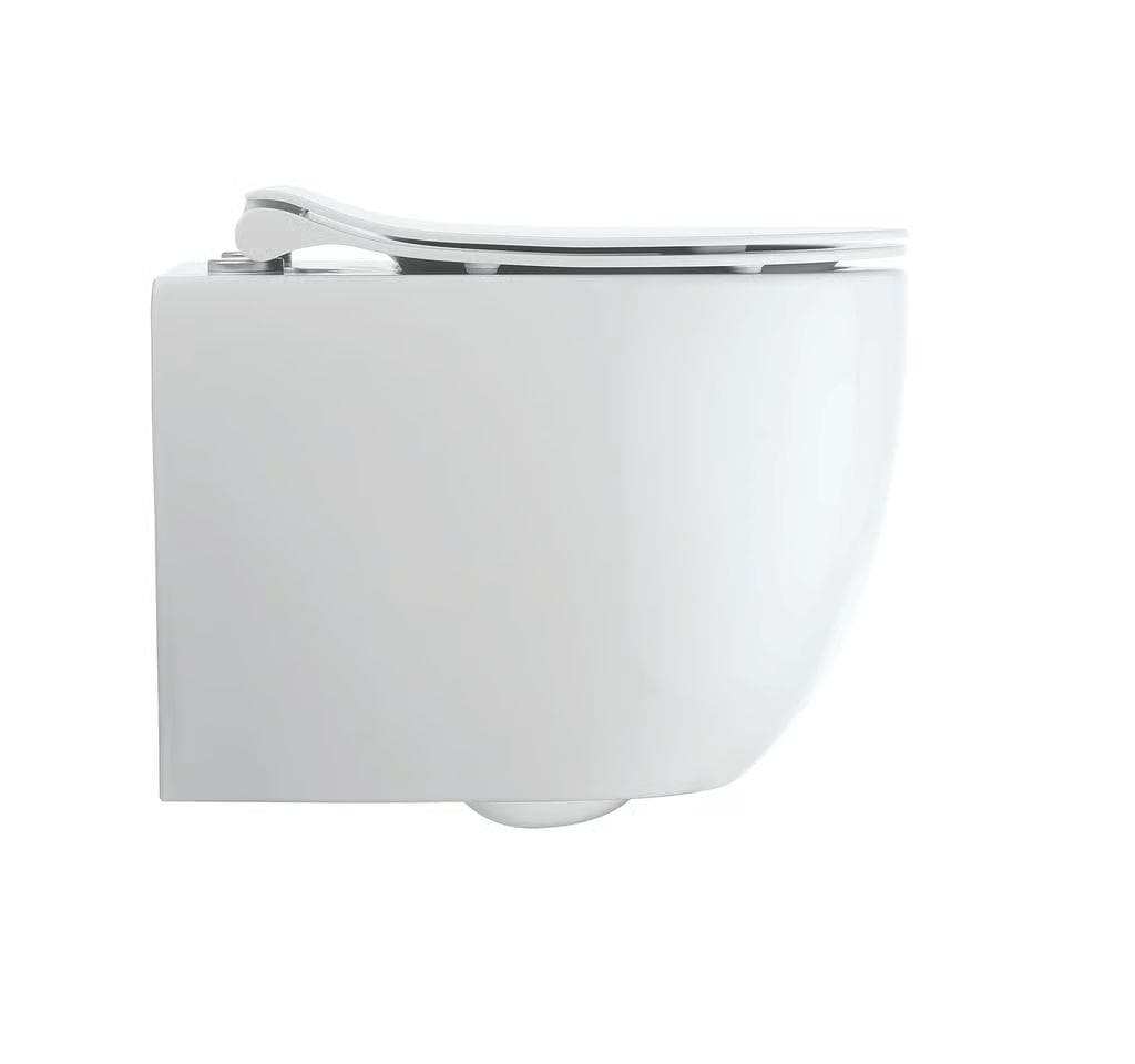 Crosswater Wall Hung Toilet Crosswater Glide II Short Projection Wall Hung Rimless Toilet with Quick Release Soft Close Seat