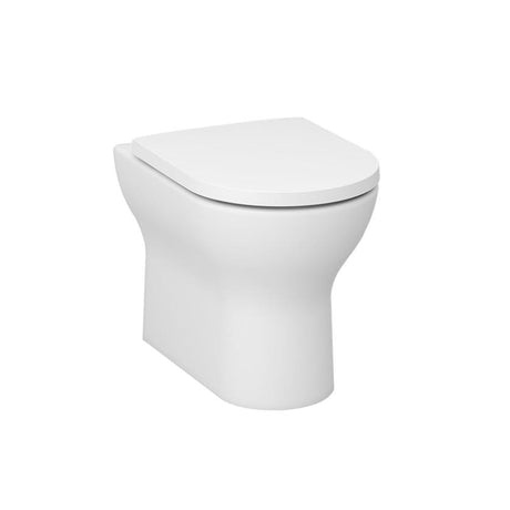 Imex Back To Wall Toilet Imex Ronda Comfort Height Rimless Back to Wall Toilet with Soft Close Seat