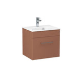 Imex Wall Mounted Vanity Unit Imex Croma Wall Mounted Single Drawer 500mm Vanity Unit with 1 Tap Hole Basin