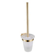 Aquarius Toilet Brush Holder Aquarius Auro Toilet Brush Holder in Brushed Brass