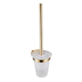 Aquarius Toilet Brush Holder Aquarius Auro Toilet Brush Holder in Brushed Brass