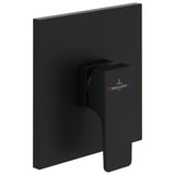 Villeroy & Boch Concealed Shower Valve Matt Black Villeroy & Boch Architectura Concealed 1-Outlet Single Lever Trim Set