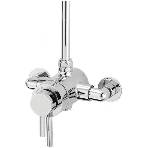 Sagittarius Exposed Shower Valve Sagittarius Ergo 1 Outlets Exposed Thermostatic Shower Valve - Chrome
