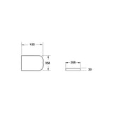 Imex Toilet Seat Imex Essence / Suburb Slimline Soft Close Quick Release Duraplus Seat in White