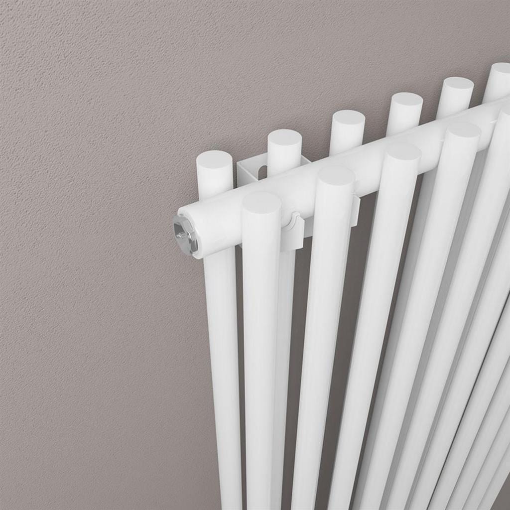 Eastbrook Column Radiator Eastbrook Murano Vertical Designer Radiator in Gloss White