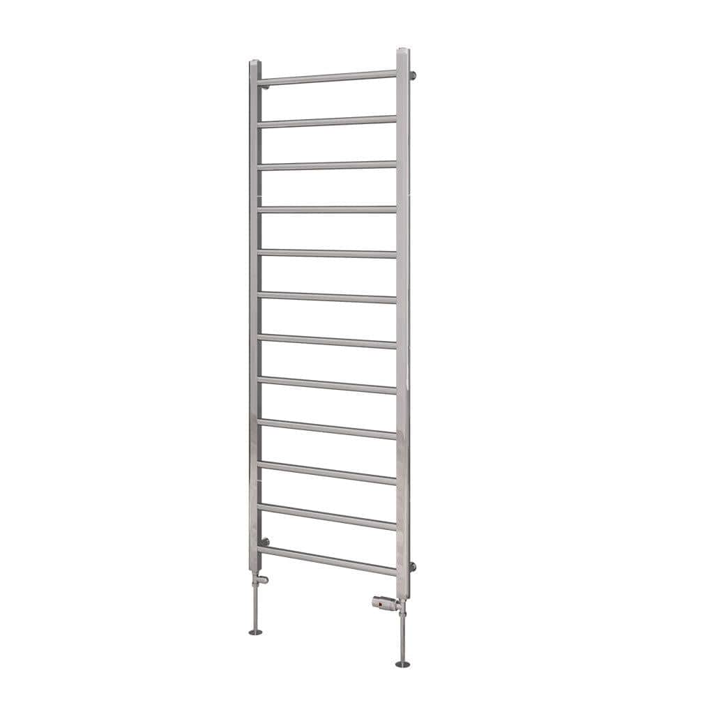Eastbrook Ladder Rail 1750 x 600 / Dual Fuel Eastbrook Tuscan Round Heated Towel Rail in Chrome