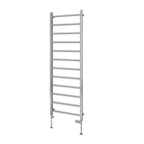 Eastbrook Ladder Rail 1750 x 600 / Dual Fuel Eastbrook Tuscan Round Heated Towel Rail in Chrome