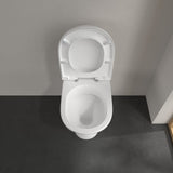 Villeroy & Boch Back to Wall Toilet Villeroy & Boch O.novo Back to Wall Toilet with Soft Close Seat