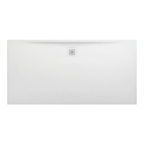 Laufen 1800 x 900mm / Drain on Long Side Laufen Marbond PRO Rectangular Tray with Waste in White