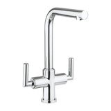 Crosswater Kitchen Tap Crosswater Cucina Tropic Dual Control Kitchen Sink Mixer Tap in Chrome